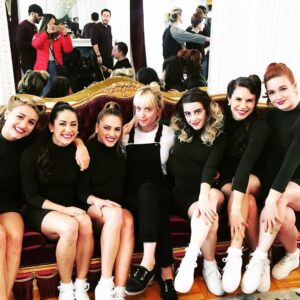 Megan Park Instagram - Like how great are these dancers in "Rich White Girls" @mansionz video?! Mad love to my ladies, I wish we could rehearse and film this video forever. (From left) @emcrouchie @audreycase @bridgetkrouse @maddi_burg @kmdank @maggiewadeee thanks for being so talented and amazing AND thank you to @sammifarber and @awinghart for the dope moves 💘💘💘