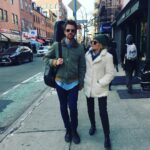 Megan Park Instagram - Bae--Irving Plaza--NYC--Tomorrow--Come--Will dance 2gether to stay warm @tylerhilton New York, New York