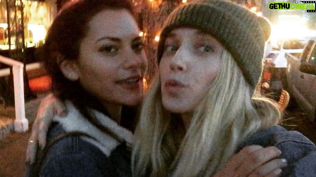 Megan Park Instagram - The more time I spend with @inbarlavi the more blown away I am by what a smart, strong, driven and open hearted woman she is and I get like, 😍ps: watch the show we r on 2gether, Imposters, in Feb. xo