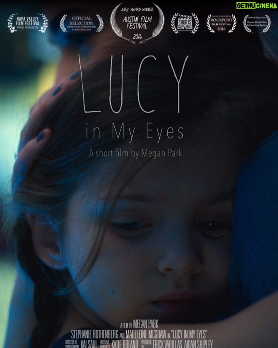 Megan Park Instagram - My short film, "Lucy in My Eyes" is at two festivals this weekend! If you are at the Rockport or Charleston Film Festival plz go see and let me know what you think. Wish I could be there but I'm shooting on location. π #lucyinmyeyes