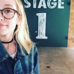 Megan Park Instagram - I'm up to somethingggg at my most fav studio in LAAAAAA. 🤓😛 Echo Park