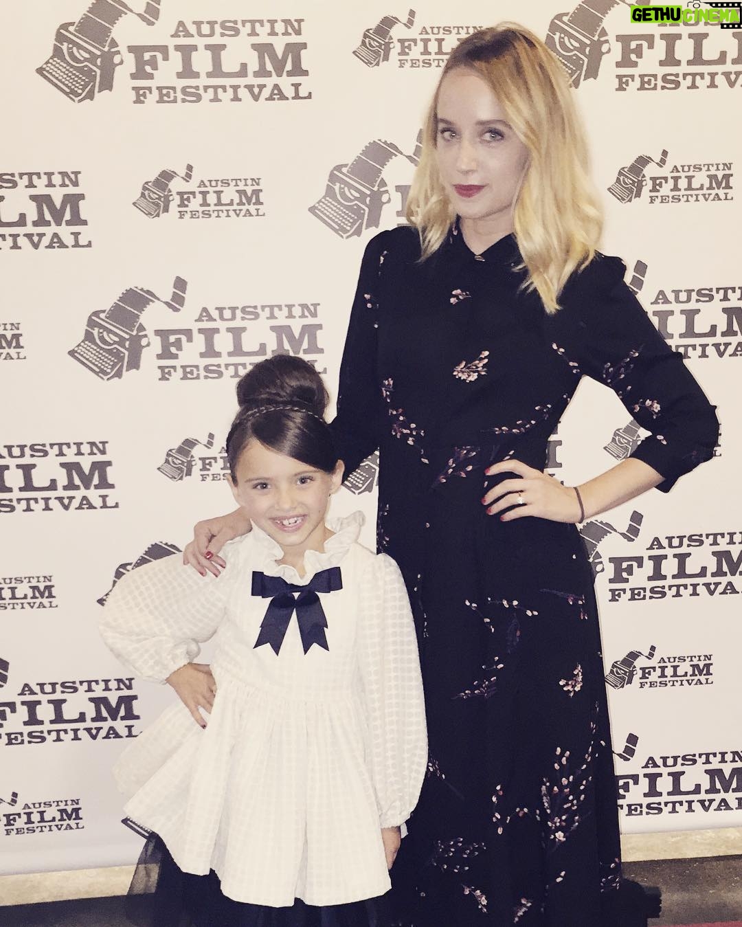 Megan Park Instagram - DREAMIEST night at @austinfilmfest for #lucyinmyeyes the list of ppl to thank is SOSOSO long, you'll all be getting notes of gratitude soon! 💘💖 Austin Film Festival