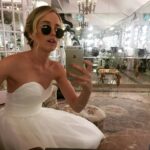 Megan Park Instagram – Movie weddings are fun cause you can wear uggs under ur dress and chew gum during the ceremony 👸💅😎 Sandy, Utah
