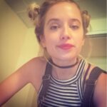 Megan Park Instagram – I’m in a basement of a farmhouse in a town so small it’s 11 miles to the closest coffee shop reading lines to myself putting an audition on tape and in 5 mins have to go feed a horse. Life is lolz sometimes.