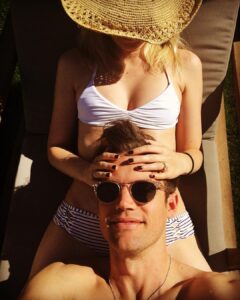 Megan Park Instagram - Sorry to everyone who is freezing North and East of here. Truly. @tylerhilton and I are Sending V Day sun to you... ☀️☀️☀️ Los Angeles, California