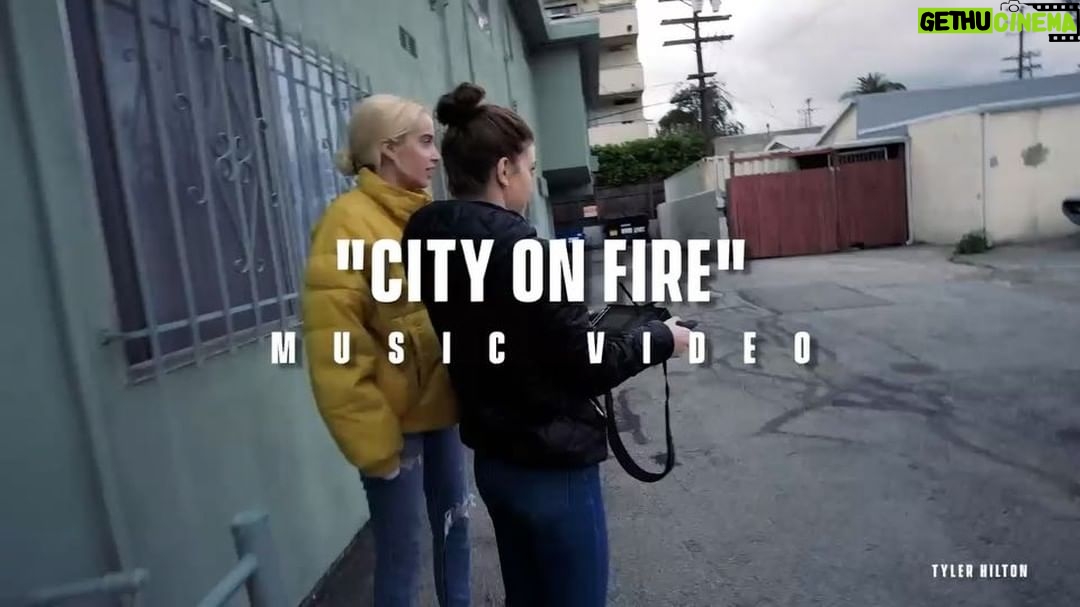 Megan Park Instagram - Remember my mustard puffer phase? I’m immensely honored and proud of this video dropping in a few days. More BTS on @tylerhilton page. Huge special thank you to @missipyle @eloise.mumford @liztrinnear @stevielyne @officialmadeleinemcgraw @violetmcgraw xxx Vancouver, British Columbia