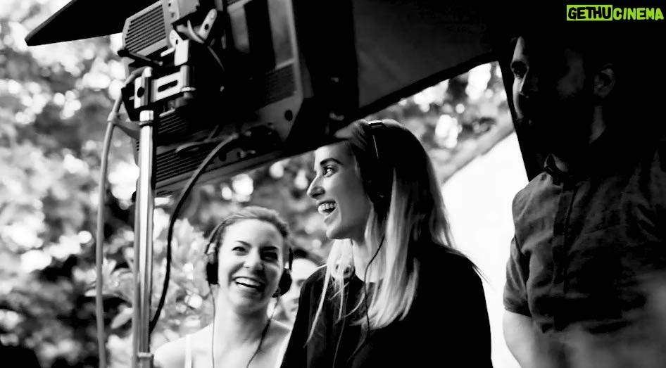 Megan Park - 3.4K Likes - Bts on a recent shoot w the A team, producer genius @sammifarber and DP genius @patrick_jones whom I’m incredibly grateful for ❤️ (filmmaking is a TEAM sport)