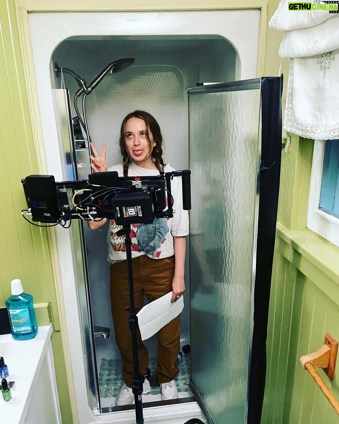 Megan Park Instagram - “My Old Ass” wrap dump part one. Really hard to sum up this ACTUALLY once in a lifetime, magical experience (especially without revealing any of our cast which kills me because I love them an insane amount and they are in most of my pics) but I hope these moments that make me smile somewhat encapsulate the magic. I am so grateful. I’ve never felt such joy going to “work” in my life everyday. Special thank you to the incredible crew and all the geniuses behind the scenes who made this happen. Words fail. ❤️🥹 Muskoka, Ontario