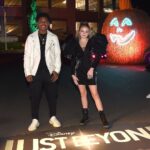 Megan Stott Instagram – Thank you @disneyplus for a amazing night❤ Absolutely love this look! #Hallowstream
Stylist: @madisonguest @fashion_finds
Dress: @ysl
Shoes: @vincecamuto
Makeup: @edwardcruz
Hair: @drtn
Jewelry: @maisonmiru @elisepaigejewelry
BTS COMING SOON👻