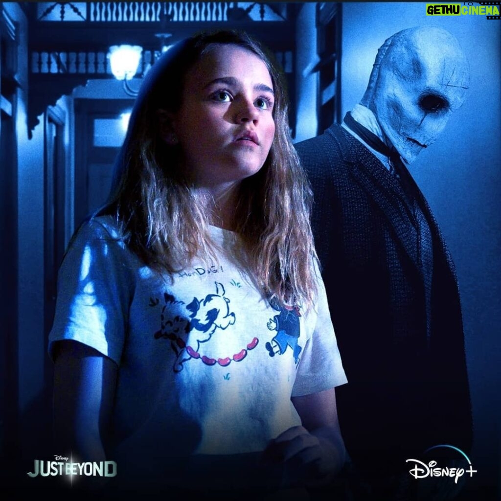 Megan Stott Instagram - It's here👻 Go stream "Just Beyond" on Disney + now!! I cannot wait for everyone to see all of the fun episodes! Your all in for a thrill🕷🕸 @justbeyondseries #justbeyondseries @disneyplus #disneyplus #Hallowstream