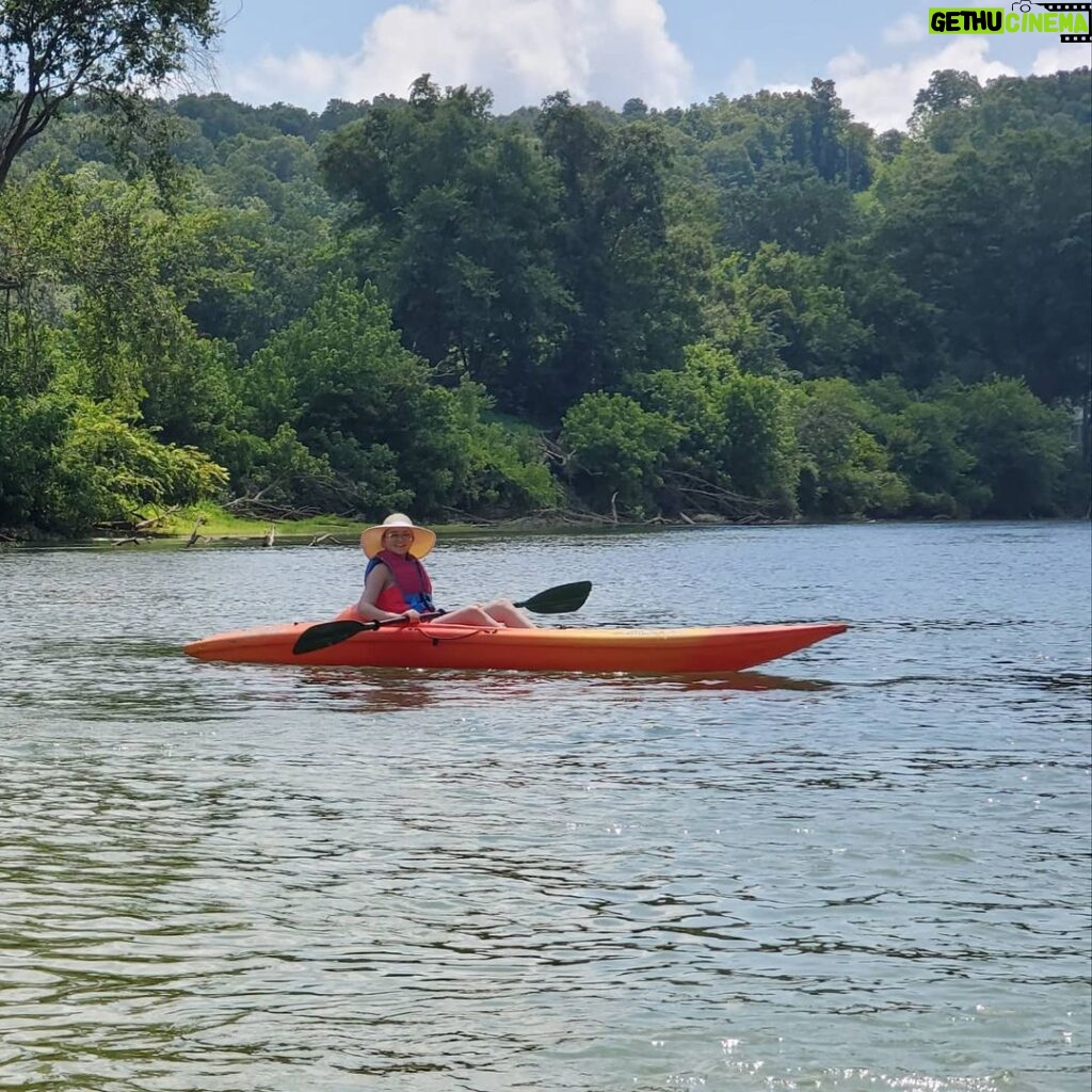 Megan Stott Instagram - Having a Blast Kayaking and exploring the North Fork of the White River. 🏞 The Beauty of Nature #lovingsummer #whiteriver