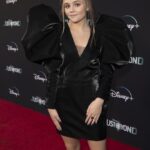Megan Stott Instagram – Thank you @disneyplus for a amazing night❤ Absolutely love this look! #Hallowstream

Stylist: @madisonguest @fashion_finds 
Dress: @ysl 
Shoes: @vincecamuto 
Makeup: @edwardcruz 
Hair: @drtn 
Jewelry: @maisonmiru @elisepaigejewelry 

BTS COMING SOON👻
