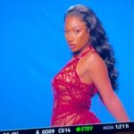 Megan Thee Stallion Instagram - Fresh out thee cameraaaa 🔥 TURN ME UP lol !!! Hotties yall want thee #HISS bts 🎬👀