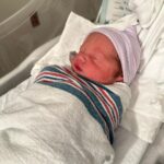 Meghan Trainor Instagram - On July 1st (our 7 year anniversary of our first date) we welcomed Barry Bruce Trainor into the world 🐻💙 He was a big boy at 8lbs 7oz...and sideways (transverse), but we had an amazing, successful c-section, and I finally got my skin to skin time! Thank you to all of the incredible doctors and nurses who took such great care of us❤️