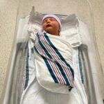 Meghan Trainor Instagram - On July 1st (our 7 year anniversary of our first date) we welcomed Barry Bruce Trainor into the world 🐻💙 He was a big boy at 8lbs 7oz...and sideways (transverse), but we had an amazing, successful c-section, and I finally got my skin to skin time! Thank you to all of the incredible doctors and nurses who took such great care of us❤️