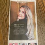 Meghan Trainor Instagram - Can’t wait to tell my babies their mama was on the cover of the @nytimes Sunday Business section!!! 🥹😭 So honored to be featured alongside my bestie @chrisolsen and my amazing manager @tommymbruce 💖   Special thanks to the best team in the world..my publicist @lukeburland2 ..my managers @salikrazy @chrisbpepe and everyone else who helped make this possible 🙏 ✍️ @whatsupna 📸 @djdumpling 🔗 in bio to read