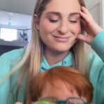 Meghan Trainor Instagram - We just can’t wait to meet baby #2 💙 #35weekspregnant #Alright