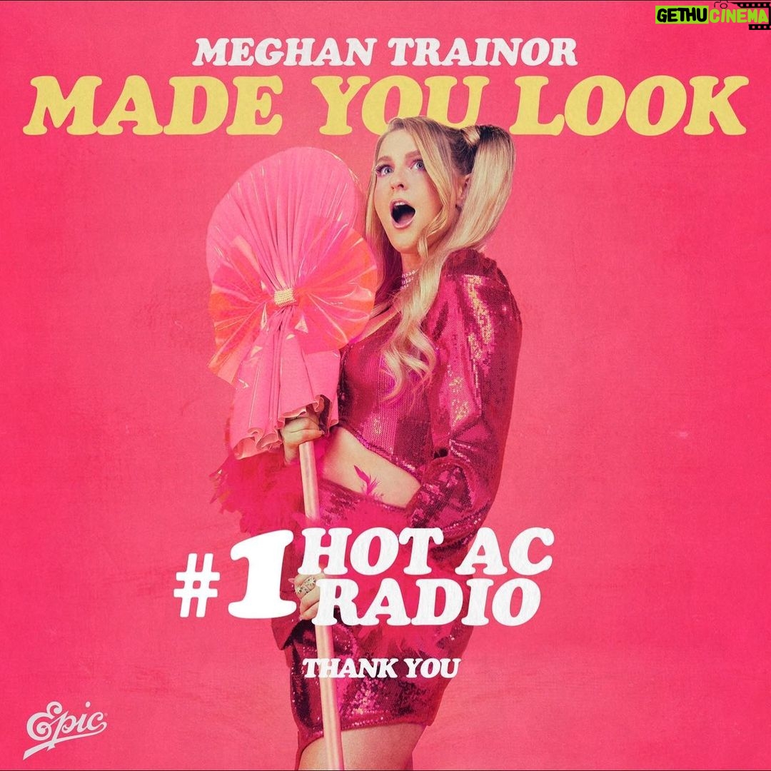 Meghan Trainor Instagram - #1 💖 @seandouglas @fedevind this is so crazyyyyy! I can’t wait to tell this baby how we got a number one while they were in my belly! 😭Thank you to everyone who helped make this happen 💐#MadeYouLook