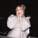 Meghan Trainor Instagram - @australianidol top 8 to top 6 tomorrow!!!!!!😬🫣 don’t forget to vote for ur fave artists!!! 💖 #mother #22weekspregnant