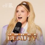 Meghan Trainor Instagram - I’m reporting live from e.l.f. Court for the Big Game and you better tune in Feb 11…  ✨ @elfcosmetics #eyeslipsfacts