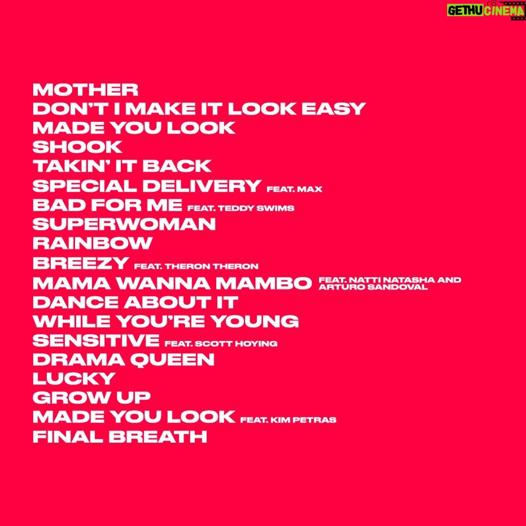 Meghan Trainor Instagram - BEEN MAKING A BABY AND A DELUXE 🤰🤍 Takin It Back Deluxe is out 3.10 with 3 new songs!! 💐 Link in my bio to pre-order and pre-save!