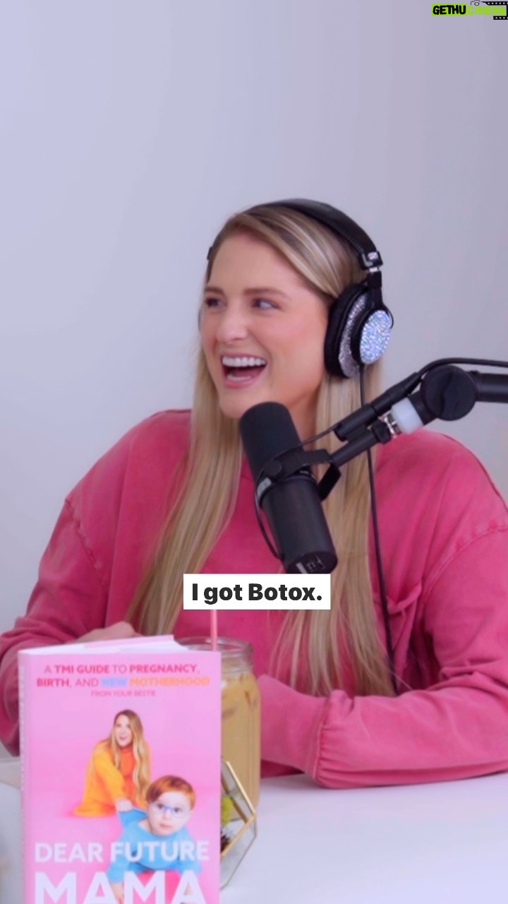 Meghan Trainor Instagram - There’s a new movie star in town…and his name is @ryan.trainor 🤣✨⭐️ #workinonitpod #botox