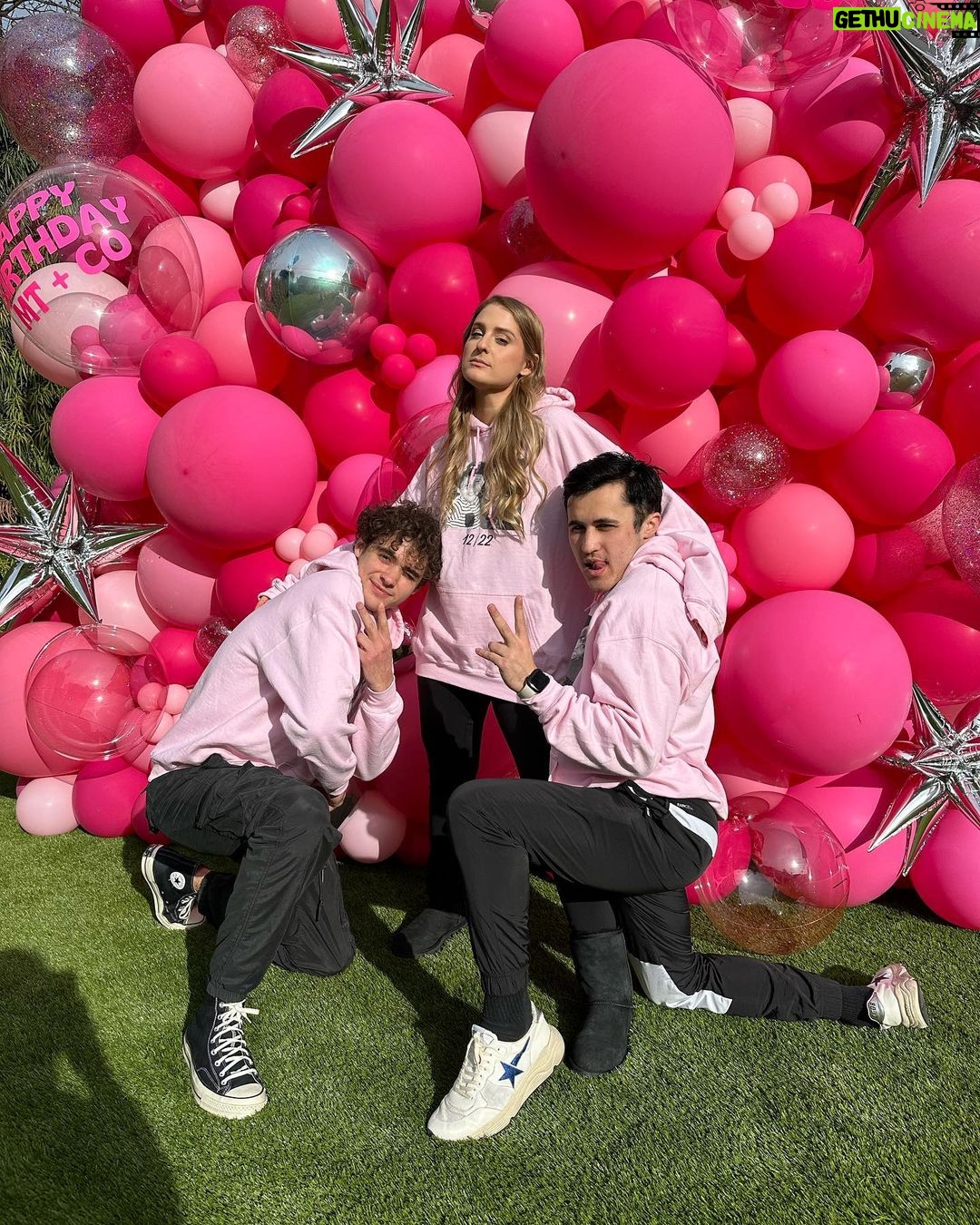 Meghan Trainor Instagram - Loved sharing a womb with these two! Happy birthday @chrisolsen and @joshuatbassett and meee🥰 🎁💖