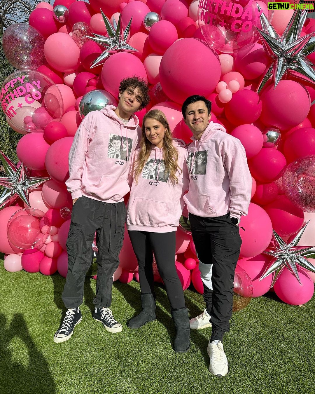 Meghan Trainor Instagram - Loved sharing a womb with these two! Happy birthday @chrisolsen and @joshuatbassett and meee🥰 🎁💖