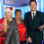 Meghan Trainor Instagram - Had the best time on the Password Holiday Special with @keke, @jimmyfallon, and @mrjoncryer! Tune in tonight!! ❤️💚