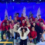 Meghan Trainor Instagram - New York was a dream! Thank you @jimmyfallon for being the nicest, most talented, and most giggliest man I’ve ever worked with. This duet has made so many dreams come true! I’ll never be able to thank you enough ❤️ please stream #wrapmeup and show Jimmy how he’s the true popstar (superstar) that he is! Last slide 👀 Christmas magic❤️🎄🎁 Dancers: @robinmasella @sariri15 @kdja030 @stephyonk @camp_claire @alekitty @jojolinajavier @markcruz17 @raymondbaynard @garetthawe @j0rdanchin @kenny_bermudez @jswagg93 #curtisholland (no IG account) Stand-ins: @yuzzz12 (Meghan) @davidpaulkidder (Jimmy) Choreographer: @sarahogleby Associate choreographer: rachelbressdoroudian