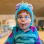 Meghan Trainor Instagram - Riley and Barry’s 1st Halloween together 🩵🧡