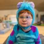 Meghan Trainor Instagram - Riley and Barry’s 1st Halloween together 🩵🧡