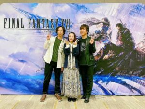 Megumi Han Instagram - 💠『FINAL FANTASY XVI』💠

FFの特集と伺っていましたが、とんでもないことになっておりました。

「DIME」8月号
「俺たちのファイナルファンタジー」

吉田直樹さん、天野喜孝さん、植松伸夫さんと、名前を並ばせて頂くことになろうとは、これまた、夢にも思わず。

しかしながら、有難くも贅沢な一冊に仕上がっていますので、是非に。

付録は、ランダムで2種類の扇子です。

私は、こちらのデザインでした（3枚目）

お写真は、対談させて頂いた

クライヴ(青年期~)役の内田夕夜さんと

クリエイティブディレクターの
前廣和豊さん。

大好きなお二人と、いつまでも話していられてしまうほど、たっぷりお話しさせて頂いたうちの一部が、此処におさめられています。

ネタバレはしないように心掛けましたが、前情報を入れたくない方は、ゲットして頂きつつ、プレイ後に補完する形で読んでいただくことをお勧めします。

#FF16