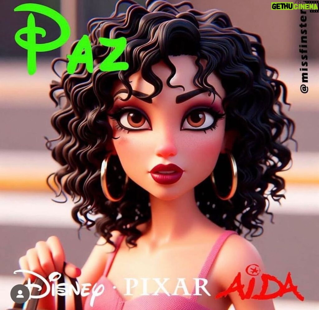 Melani Olivares Instagram - Los personajes de Aida ,como si fuéramos muñequitos de Disney, imaginados por la fantástica @missfinster_ 🤍🤍🤍🩷