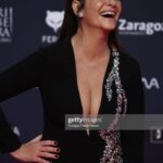 Melani Olivares Instagram - …ayer en los @premiosferoz fue una noche mágica , con unos trabajos maravillosos , con compañeros y compañeras comprometid@s ..Las palabras de @pedro_almodovar_caballero reivindicando la sanidad pública fueron aplaudidas y apoyadas por tod@s l@s que estuvimos allí. Pero todo esto ha pasado a un segundo plano por dos seres despreciables que desde luego no se merecían estar allí. Señalemos a los agresores y arropemos a las víctimas … Estilismo : @joseherrerastylist ❤️ @isabelsanchiscostura ❤️❤️❤️ Makeup: @naogayoso ❤️❤️❤️ @yslbeauty #yslbeauty #makeuplook @suay.talent ❤️❤️❤️ @customima ❤️❤️ @martinellishoes ❤️❤️