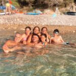 Melani Olivares Instagram – Familia estructurada de otra forma..😂😂😂 El Silencio Ibiza