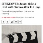 Melanie Liburd Instagram – Man I needed to hear this today! Our actors strike is finally over after 118 days. We can all go back to work. Yay! #sagaftrastrong #sag ✊🏽

https://www.hollywoodreporter.com/business/business-news/sag-aftra-deal-reached-studios-union-contract-terms-1235607563/ Los Angeles, California