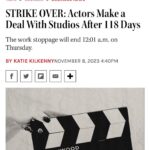 Melanie Liburd Instagram - Man I needed to hear this today! Our actors strike is finally over after 118 days. We can all go back to work. Yay! #sagaftrastrong #sag ✊🏽 https://www.hollywoodreporter.com/business/business-news/sag-aftra-deal-reached-studios-union-contract-terms-1235607563/ Los Angeles, California