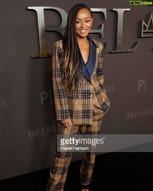 Melanie Liburd Instagram - Last night at the @belairpeacock premiere. So proud of you @jimmyakingbola. ✨ @autumn_adeigbo Los Angeles, California