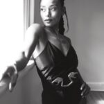Melanie Liburd Instagram - Hold on to the good. Let go of the bad. Be unstoppable 🖤🤍