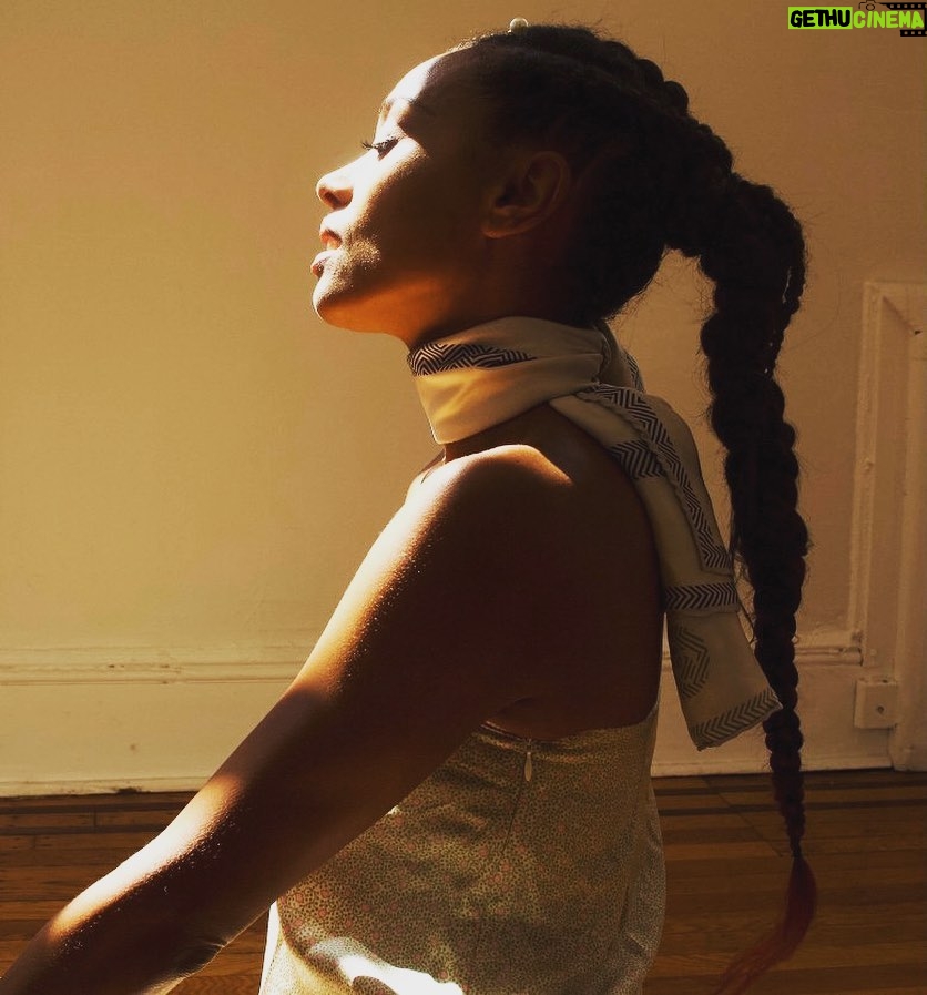 Melanie Liburd Instagram - Exciting news coming. Wishing everyone a beautiful weekend. Love and light. ✨ Brooklyn, New York