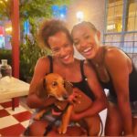 Melanie Liburd Instagram - What a pleasure it's been traveling with @americanair this past year. Reuniting with my family and friends after two long years and oh so many little adventures. New York, LA, London, Nashville, Mexico. #AmericanAirPartner Los Angeles, California