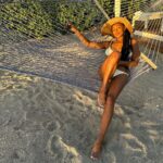 Melanie Liburd Instagram - That kind of rum punch chill 🇰🇳 Pinney's Beach