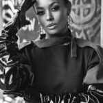 Melanie Liburd Instagram - Time for those winter threads #holidayseason 🖤🤍
