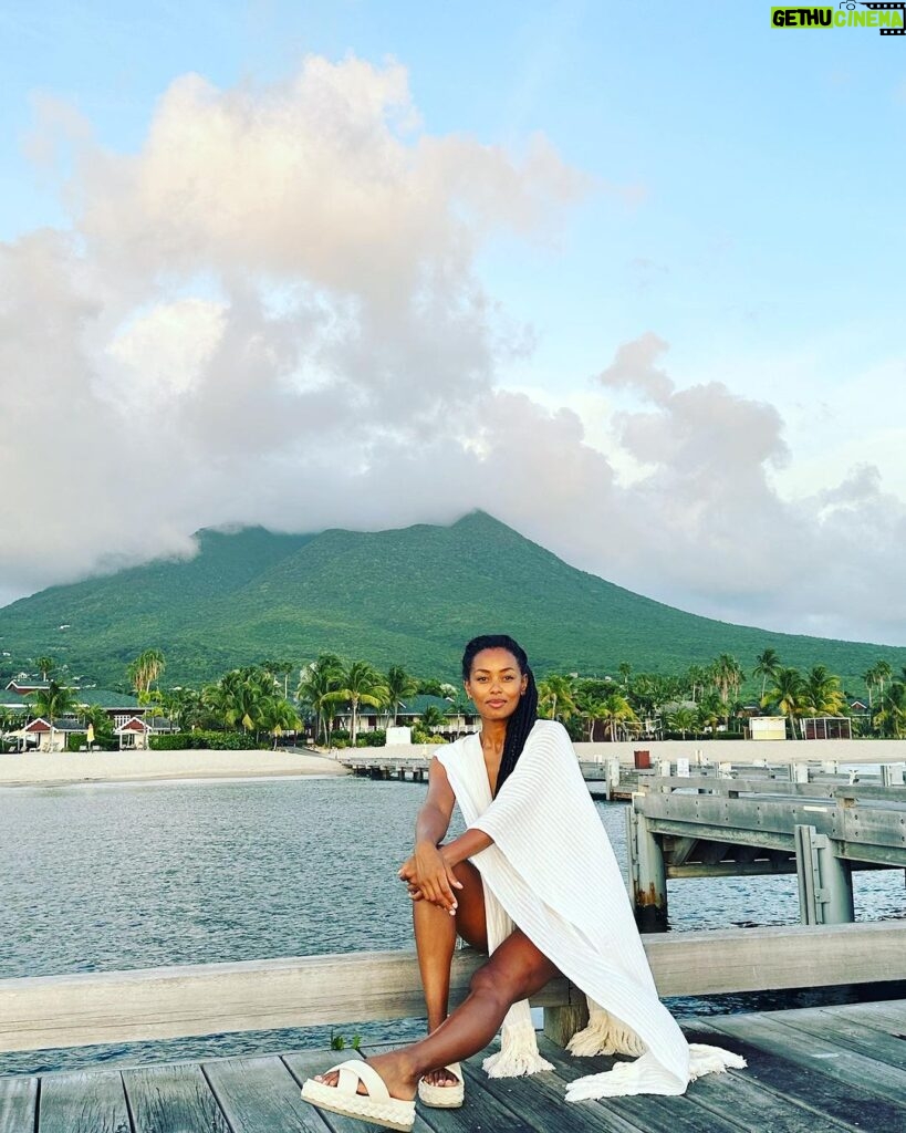 Melanie Liburd Instagram - Feeling all the peace and healing in this special place around all the special souls #fsnevis #stkittsandnevis Four Seasons Resort Nevis, West Indies