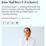 Melanie Liburd Instagram - Over the moon to be joining @willsmith and @martinlawrence and the Bad Boys 4 crew! Filming has started in Atlanta and it's going to be a beautiful, funny, wild ride. Dream big 🤍 📷 @shotbymcmanus https://www.hollywoodreporter.com/movies/movie-news/melanie-liburd-bad-boys-4-cast-1235401459/ Atlanta, Georgia