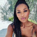 Melanie Liburd Instagram - Fresh looks from the best 🤍 Downtown Los Angeles