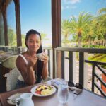 Melanie Liburd Instagram - Breakfast in paradise #fsnevis Four Seasons Resort Nevis, West Indies