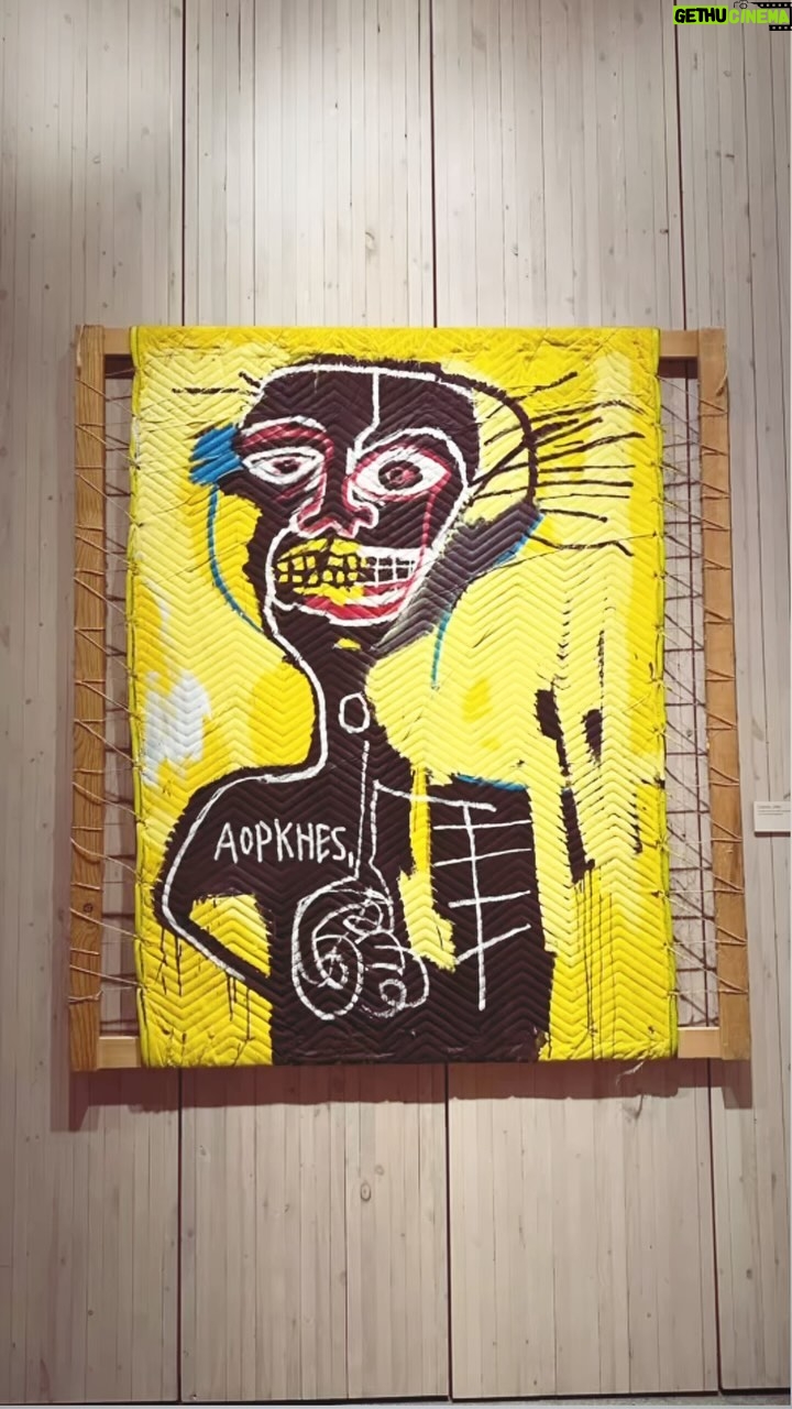 Melanie Liburd Instagram - What an absolute pleasure having a private tour of Jean Michel Basquaits work. A beautiful and brilliant mind he had. Thank you @stephen_torton