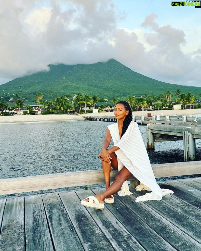 Melanie Liburd Instagram - Feeling all the peace and healing in this special place around all the special souls #fsnevis #stkittsandnevis Four Seasons Resort Nevis, West Indies